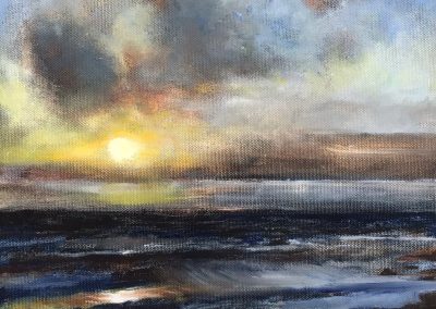 Contemporary seascape, Margot Tomlinson