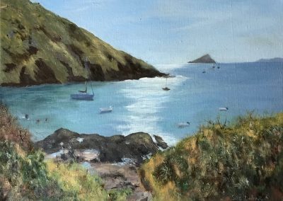 Cellars Beach, Noss Mayo, Sue Denny